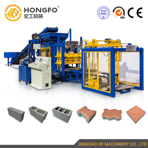 QT4-16 Concrete <strong>Block</strong> <strong>Interlocking</strong> Molds Concrete Hollow <strong>Blocks</strong> Bricks Making - Product Image 2