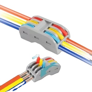 Made in China Factory 2Pin 3Pin 4Pin 5Pin <strong>Push</strong> in Wire <strong>Spring</strong> Fast Connector for LED Light <strong>Terminal</strong> <strong>Blocks</strong> - Product Image 1