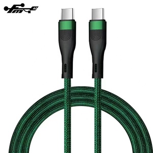 深圳标准1m编织尼龙USB C数据充电线微型充电器套装3A快速充电适用于iPhone 15 PD 100W金属USB - Product Image 2