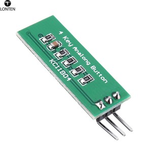 Ardumega2560 için Lonten 10 adet/grup tuş takımı 4 düğme anahtar modülü anahtarı klavye MEGA2560 Breadboard
