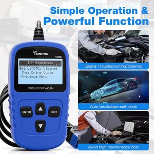 VDIAGTOOL VD10 OBD2 Scanner-Code leser Auto diagnose werkzeug Motor fehler code leser mit Live-Daten-/Gefrier rahmen für alle Autos - Product Image 5