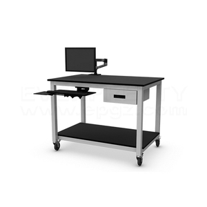 Labor möbel China Hersteller Lab Workbench Computer tisch mit Schubladen beleuchtung für Schul labor - Product Image 1