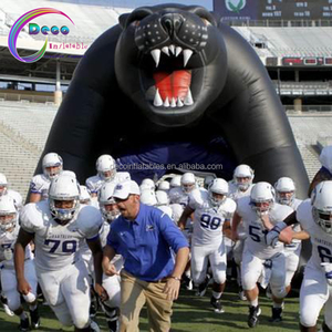 <span class=keywords><strong>Inflatable</strong></span> thể thao đường hầm cao thể thao trường đường hầm chạy thông qua lối vào <span class=keywords><strong>Inflatable</strong></span> bóng đá Đường Hầm <span class=keywords><strong>wildcat</strong></span> - Product Image 2