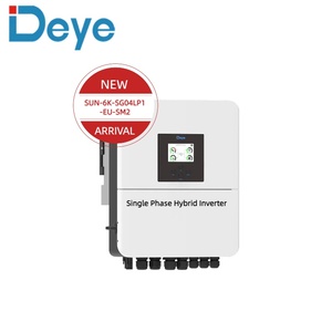 德业SUN-6K-SG04LP1-EU-SM2 2 MPPT太阳能交流逆变器IP65保护3KW 5KW 6KW家用负载功率锂电池WIFI - Product Image 1