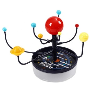 1 takım güneş sistemi dokuz gezegenler modeli bilim kiti DIY meclisi ebeveyn-çocuk etkileşimi Planetarium oyuncak çocuklar eğitici oyuncak - Product Image 6