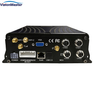 4チャンネルカーDVR 4chMDVRモバイルビデオレコーダー車両DVRカーセキュリティカメラシステムビデオレジスター自動車DVRカマラキット - Product Image 5