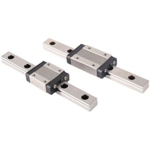 Cheap CNC miniatura ferroviário guia linear MGN7 MGN9 MGN12 MGN15 trilho deslizante linear com carruagens blocos lineares