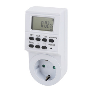 QEM-D4 Digital Multi Funktions zeit einstellung Europa Sockel Fernbedienung - Product Image 1