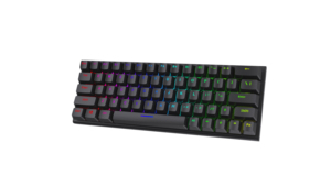 Nuevo diseño mini USB retroiluminado RGB gamer teclado barato Reino Unido ruso español 60 por ciento Gaming ordenador con cable Teclado mecánico - Product Image 2