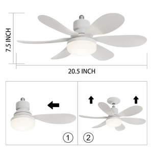 工厂供应畅销新款星形照明吊扇和带风扇客厅led灯的遥控器 - Product Image 1