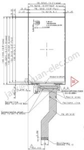 Màn Hình Hiển Thị LCD MIPI IPS TFT 6 "1440*2560 LS060R1SX02 47um MIPI Máy In 3D Mũ Bảo Hiểm Máy Chiếu VR Allwinner H3 - Product Image 5