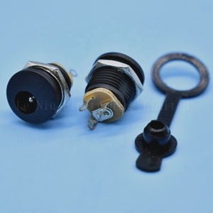Dc-022 yüksek akım güç dönüşüm Dc022 3.5x1.35mm 3 Pins bağlantı soketi 35135 yuvarlak kafa DC022 DC Jack - Product Image 2
