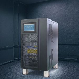 10KVA промышленный онлайн-линейный ЖК-источник бесперебойного питания 220 В переменного тока вход 50 Гц компьютер трехфазный ROHS Сертифицированный 60 Гц - Product Image 1