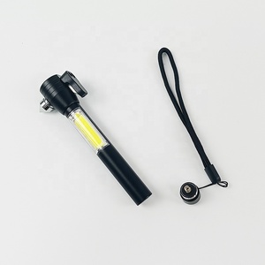 Multi-funzionale 4 in 1 auto di sicurezza COB di emergenza torcia Multi-purpose torcia martello di sicurezza - Product Image 4