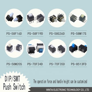 Interruttore a pulsante Wintai-Tech interruttore a pulsante di accensione e spegnimento 12V DC interruttore a pulsante a molla