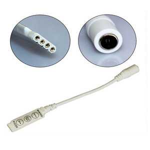 Feican Mini IR a 3 canali LED Dimmer di alta qualità singolo colore LED Controller 12V DC PWM amplificatore certificato ROHS - Product Image 3