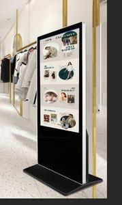 4K UHD Advertising Kiosk - Vertical Floor Standing <strong>LCD</strong> with Wayfinding <strong>Function</strong> Supports Split-Screen <strong>Display</strong> - Product Image 2