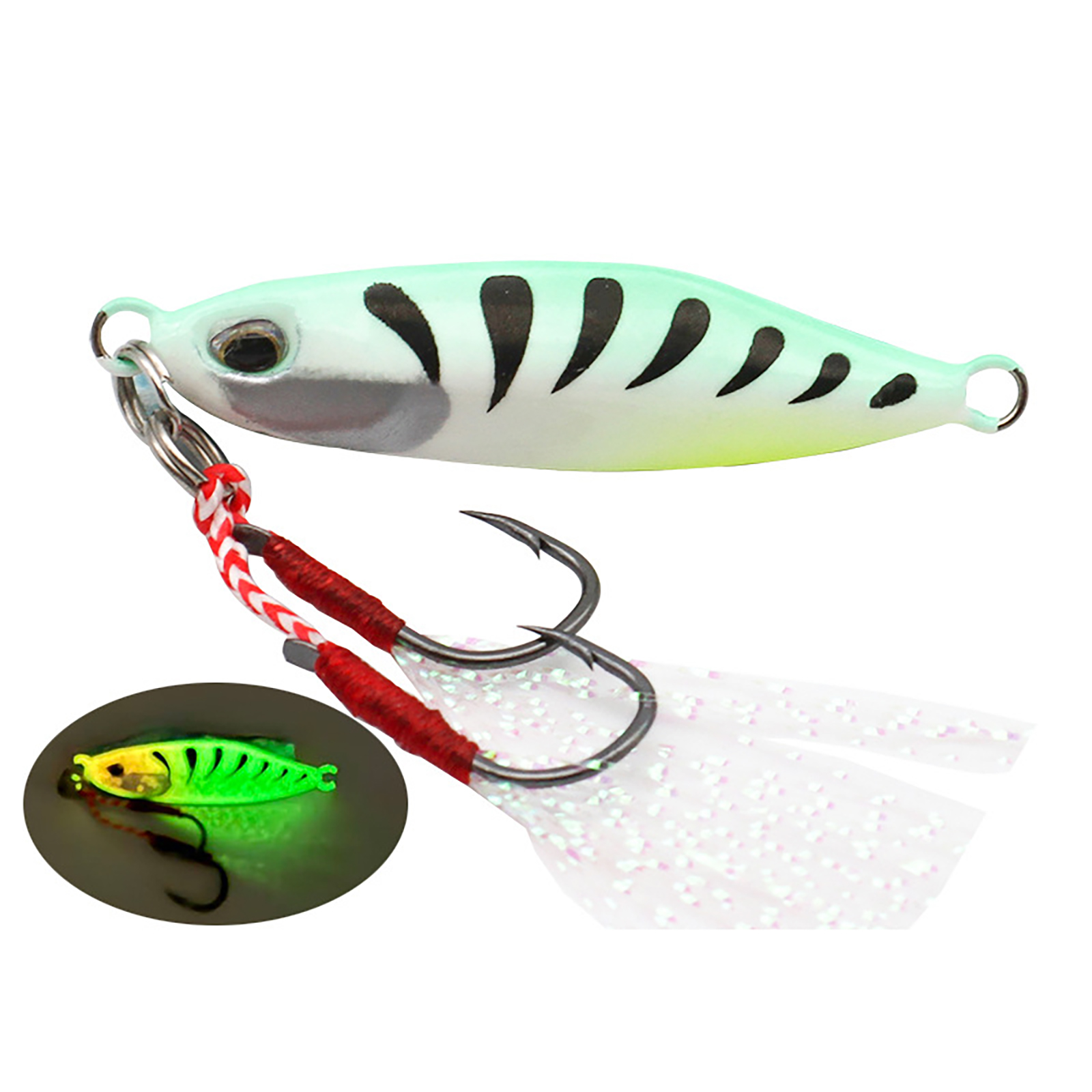 04 Vert clair avec motifs noirs