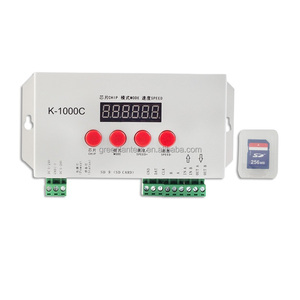 K-1000C контроллер K1000C WS2812B WS2811 APA102 T1000S WS2813 LED 2048 пикселей программа DMX DMX512 SD Карты Контроллера DC5-24V - Product Image 1