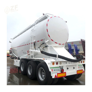 <strong>30</strong>/35/40/45cbm Heavy Duty Truck Semi-Trailers 3 Axle 4 Axle Bulk <strong>Cement</strong> Fly Ash/Flour/Powder Transport Tank for Sale