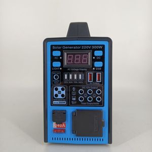 300 Вт Солнечная инверторная система MP3 FM Bluetooth AC нагрузка 12 В домашняя портативная солнечная система освещения - Product Image 3