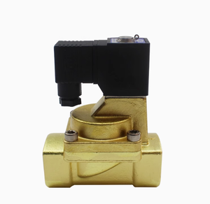 Gaz ve yağ için Pilot yapısı ile AirTac DC24V sıvı kontrol vanası normalde kapalı Solenoid su vanası - Product Image 3