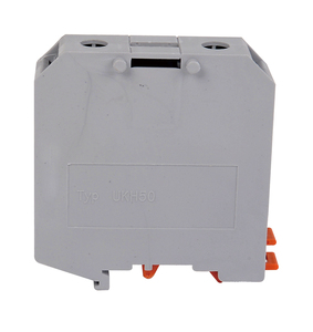 Conector de alimentación de salida 1 en 1 montado en riel Din tipo tornillo, bloque de terminales PCB de PC de alta corriente fabricado en automóviles RUKH50 - Product Image 1