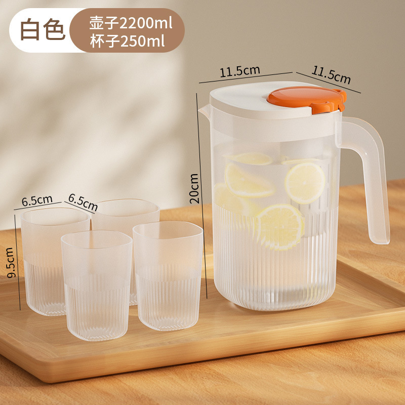 2.2L White 4-Cup