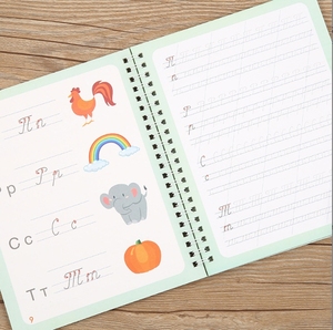 Customized 4pcs/set Kids Magic Drawing Practice <strong>Writing</strong> Sank Copy Russian Book Pen Control With Pen Reusable for Kids - Product Image 5
