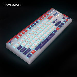 Teclado Skyloong GK87 Pro Spartan Theme-Último modelo con interruptor Gateron Pro 3,0 y teclas de pudín - Product Image 4
