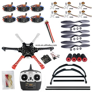 <strong>RC</strong> Drone MuSruisiCopter 6-axle Aircraft <strong>Kit</strong> F550 Hexa-Rotor Air Frame GPS APM2.8 Flight Control No Battery No TX/RX F05114-AX - Product Image 1
