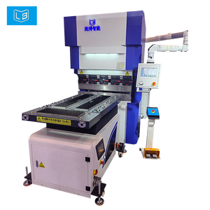 Prensa plegadora eléctrica de 4 ejes CNC, servoaccionamiento de programación, pequeña prensa plegadora - Product Image 1