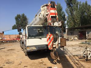 Yapı makinesi kamyon vinç 50ton Zoomlion QY50V çin'de yapılan yüksek kalite en iyi performans Usedraulic teleskopik bom Hyd - Product Image 5