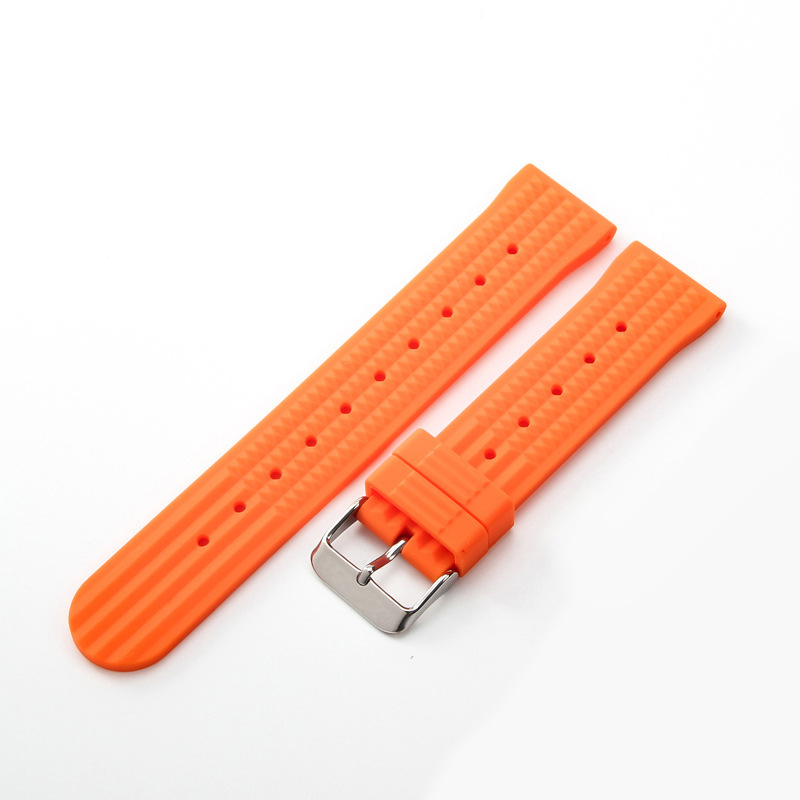Hebilla color naranja-acero - K1