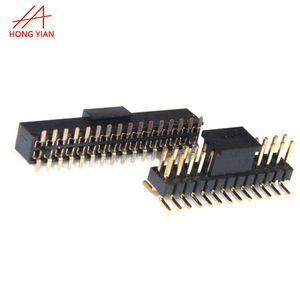PCB için özel 1.27mm 3.96 kadın başlıkları 2.54 2.0 1.5mm 2x3 10 20 40 sağ açı SMT 5pin şerit erkek Pin başlık konektörü - Product Image 2