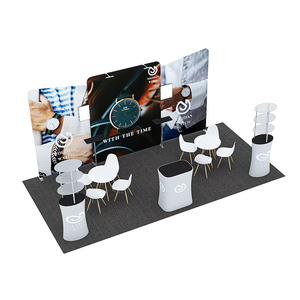 YouZhan Tubo De Alumínio De Alta Qualidade Portátil <span class=keywords><strong>Folding</strong></span> Exhibition <span class=keywords><strong>Booth</strong></span> Fácil Instalação com Exibição De Pano De Tensão