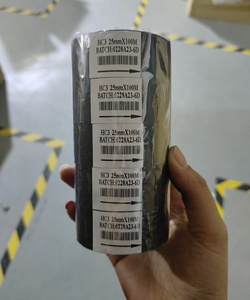 UNIONCODING Cinta de codificación de fecha negra 25mm * 100M cinta de máquina de codificación cinta de estampado en caliente - Product Image 4