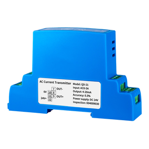 0-1A 0-5A 0-10A 0-a 0-15A ingresso AC DC trasduttore corrente CC sensore di corrente 4-20mA 0-20mA 0-10V 1-5V RS485 AC trasmettitore di corrente - Product Image 6