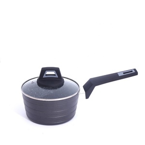 Không dính chảo với nắp nồi nhỏ với lớp phủ đá granit ở lại mát xử lý đa năng nước sốt nồi Pan nhà bếp cảm ứng sữa nồi - Product Image 6