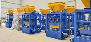 Tijolo semi automático do cimento do KM-435A que faz a máquina, máquina não ardente eficaz na redução de custos do tijolo, máquina concreta do bloco