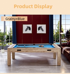 Ready to Ship <strong>Multi</strong> <strong>Function</strong> <strong>Game</strong> MDF Billiard Pool <strong>Table</strong> 4 in 1 Pool <strong>Table</strong> 8ft <strong>with</strong> Dinning Top - Product Image 5