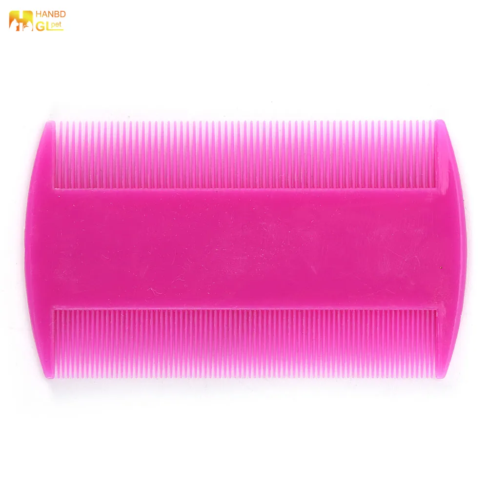 Double Sided Pet Combs Grooming Flea Tick Lice Dandruff Removal Fine Tooth Hair Combs for Cats Dogs Puppy