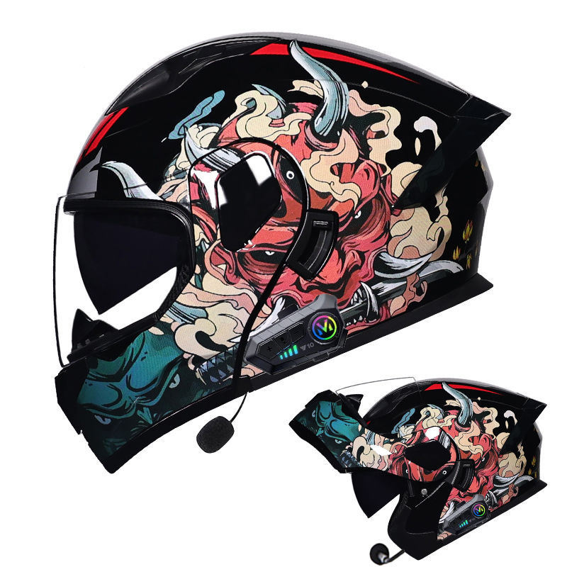 SKU-05- Bright Black Guard +Y10 บลูทูธภายนอก