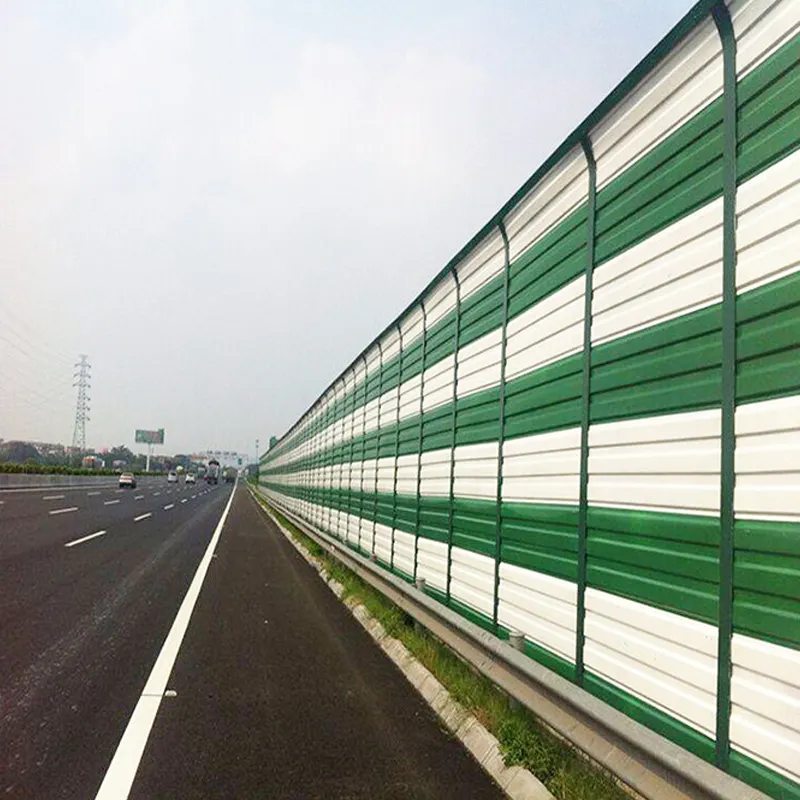 Barriera antirumore per esterni acoustifence a ponte in alluminio di alta qualità