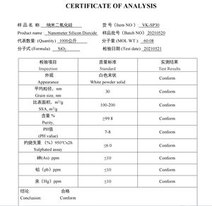 Silicon Dioxide/<strong>Sio2</strong>/Silica Nano Silicon Dioxide/<strong>Sio2</strong> Nanoparticle (7631-86-9) 99% for Coating - Product Image 3