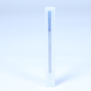 เครื่องกัดปลายด้านจมูกแบบทังสเตนคาร์ไบด์แข็ง CNC มีด CNC 4ร่อง65HRC ก้าน8มม. ปรับแต่งได้ OEM 6มม. - Product Image 3