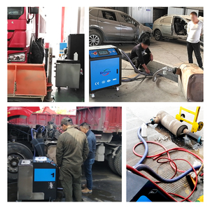 DPF เครื่องล้างน้ำกรอง DPF DOC SCR ตัวเร่งปฏิกิริยาระบบไอเสียแรงดันสูงจะระเบิดออกขี้เถ้า - Product Image 3