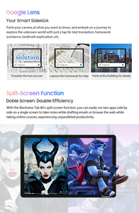 Thin Metal Casing Blackview Tab80 <strong>Android</strong> 13 10.1 Inch 7680mAh Battery 8GB+128GB Octa Core Wireless <strong>Keyboard</strong> Tablet PC - Product Image 2