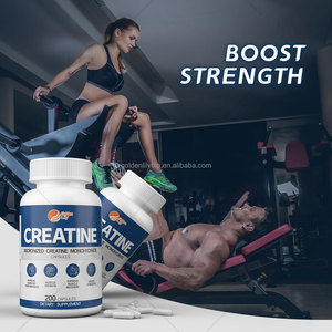 OEM ODM แคปซูล Creatine ก่อนออกกำลังกายสร้างการเพิ่มน้ำหนักกล้ามเนื้อให้แคปซูล Creatine monohydrate ที่ให้พลังงาน - Product Image 5