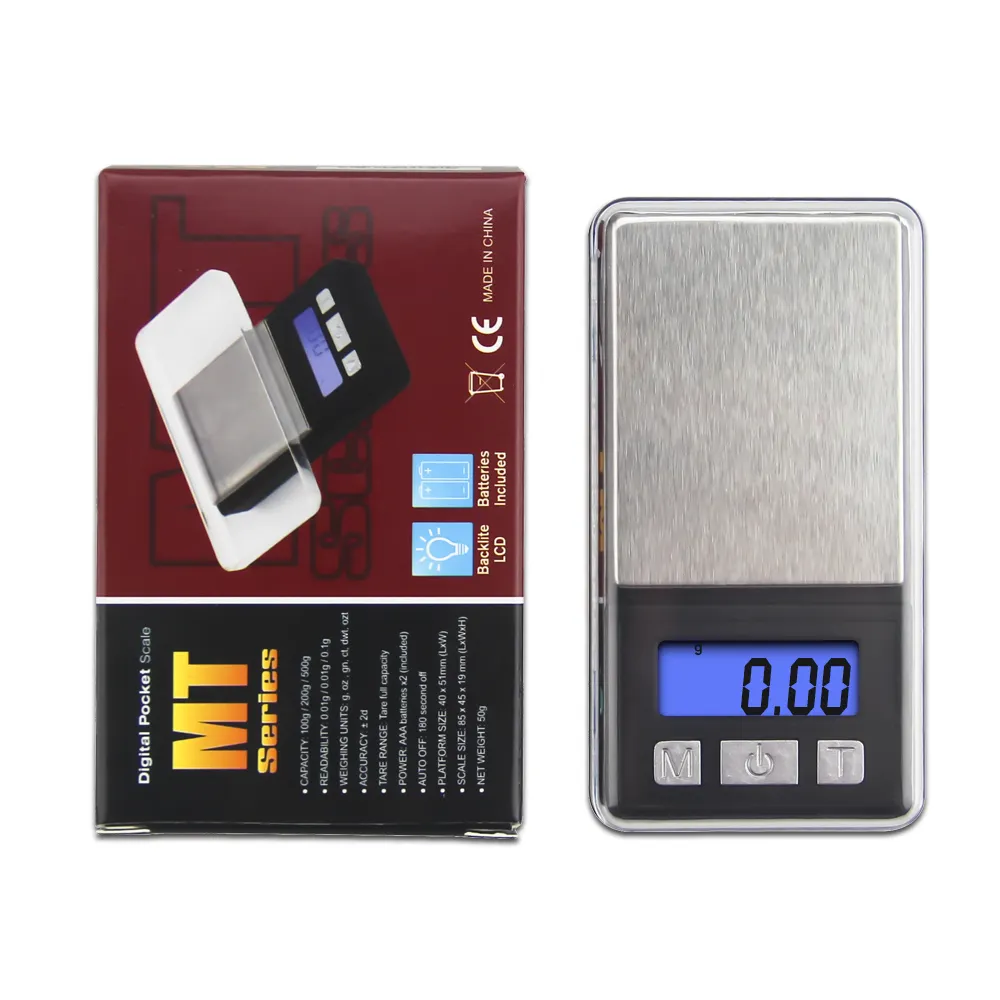 Hot Selling 0.01g Smoking Box Design Mini Digital Pocket Jewelry Scale Weighing Max 500g Highly Accuracy Pocket Cigarette Scale